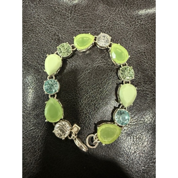 Sterling Silver With peridot Bracelet